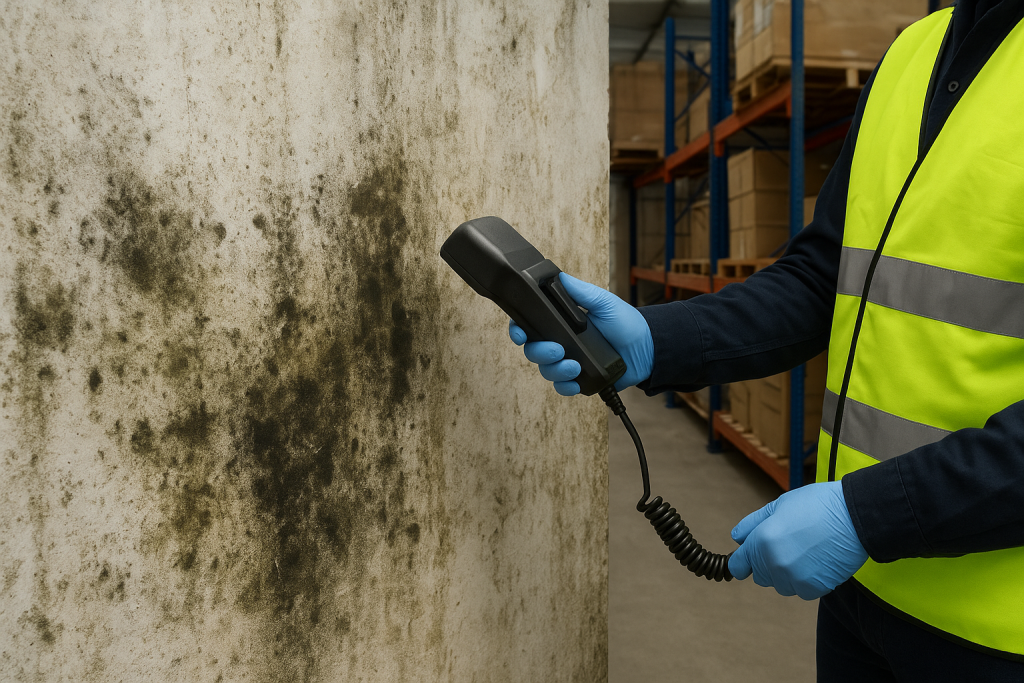 Mould Assessment at warehouse
