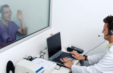 a person using a laptop